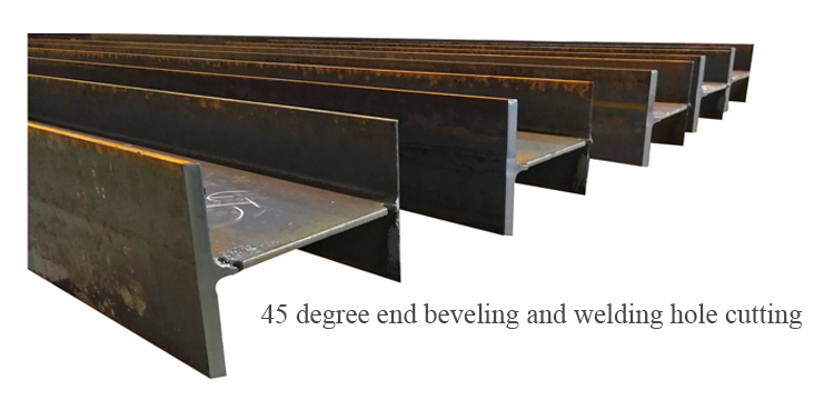 H Beam plasma coping machine