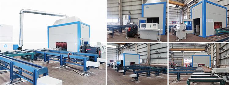 h beam plasma cutting line