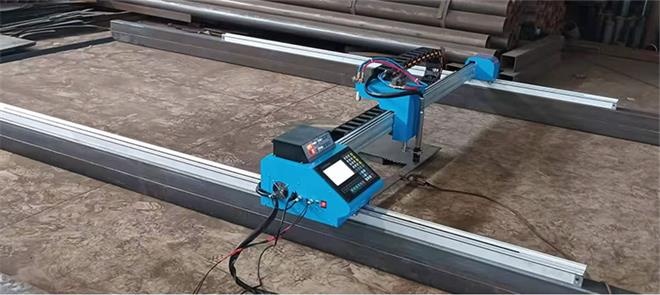 Portable gantry plasma cutting machine