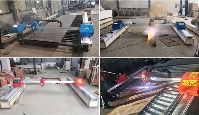 portable gantry type cnc plasma cutting machine