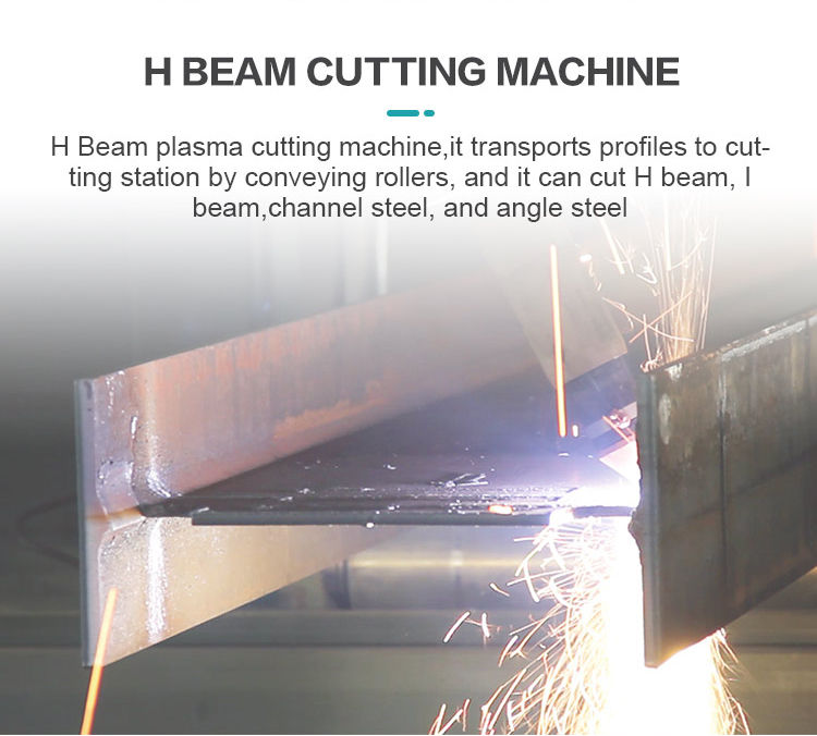 CNC H beam coping machine