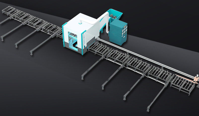 CNC H beam coping machine